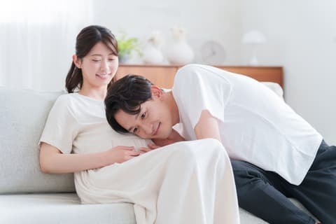 マタニティの撮影イメージ