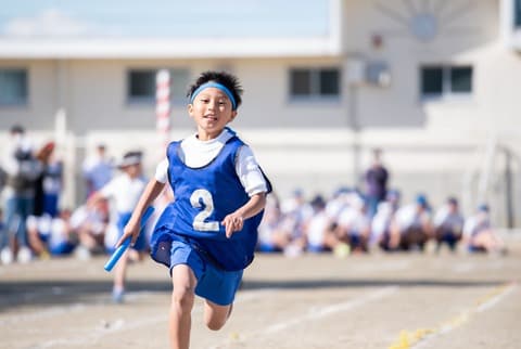 運動会の撮影イメージ